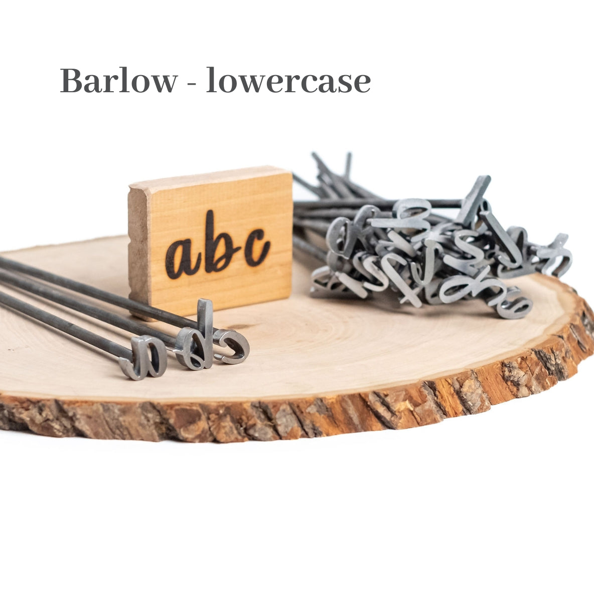 A-Z Alphabet Branding Irons - 2 Tall - 26 Letters - Custom Cowboy Mon –  The Heritage Forge