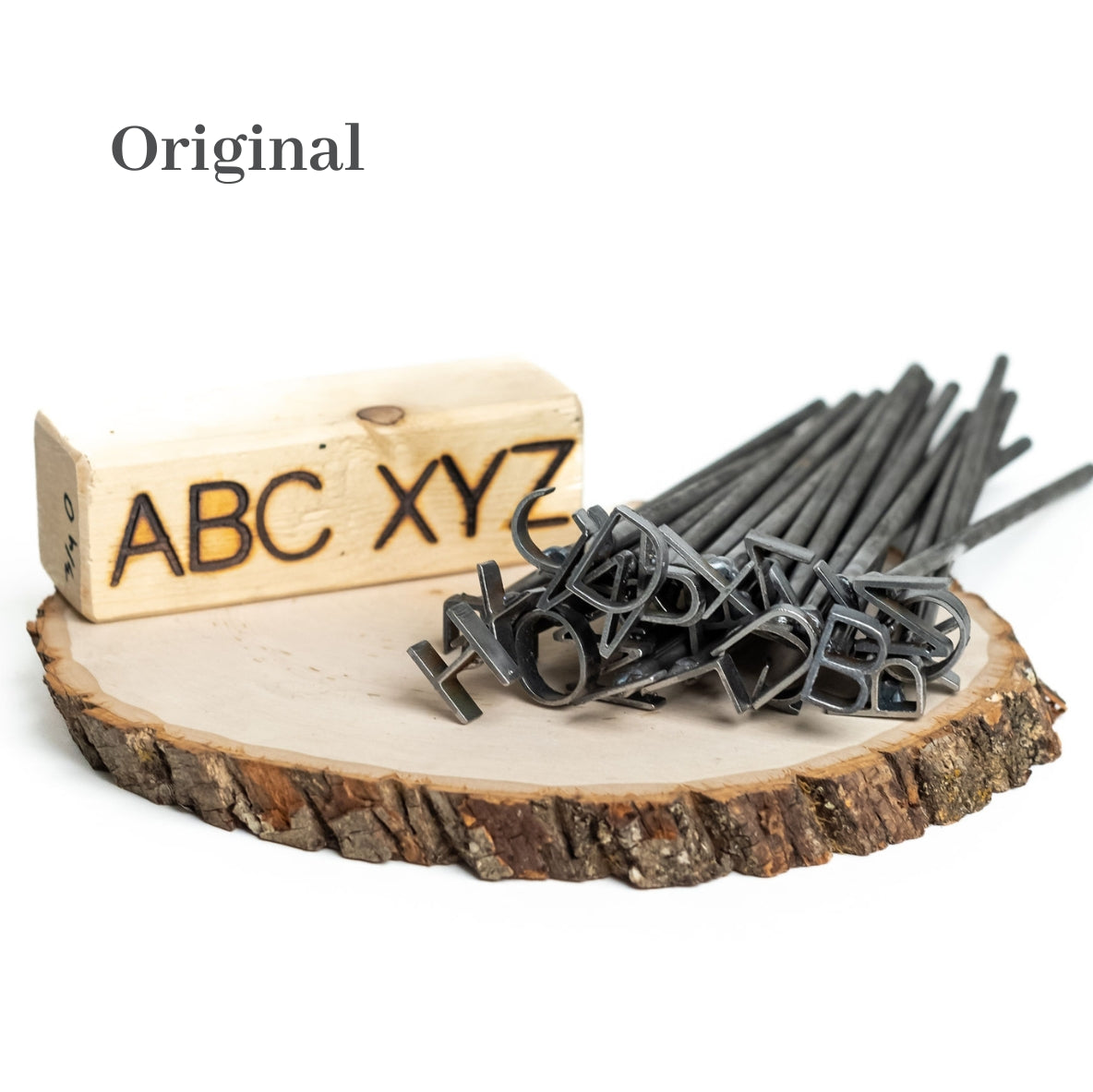 Full A-Z Alphabet Mini Branding Iron Set - 26 pc