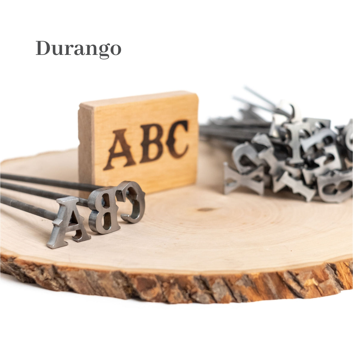 Full A-Z Alphabet Mini Branding Iron Set - 26 pc