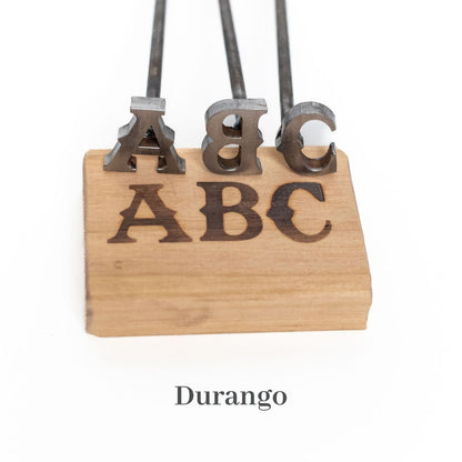 A-Z Alphabet Mini Branding Irons