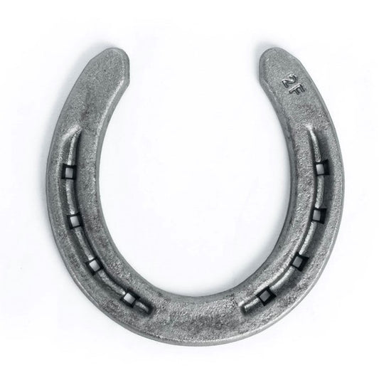 New Steel Horseshoes - RDM Size 00 - R2-F -Sand Blasted Steel - The Heritage Forge